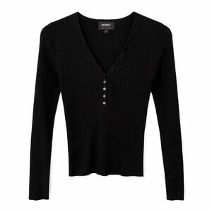 Bardot Ribbed Knit Top